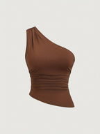 Top Infinity Drape | Efeito Drapeado que Modela e Afina a Silhueta