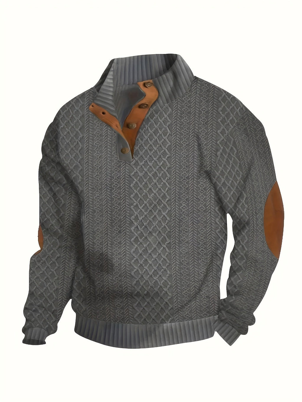 Suéter de Lã La Pampa · Lã Grossa Estilo Campo + Boina Estancia de Brinde