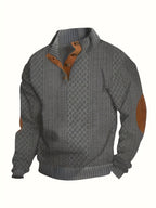 Suéter de Lã La Pampa · Lã Grossa Estilo Campo + Boina Estancia de Brinde