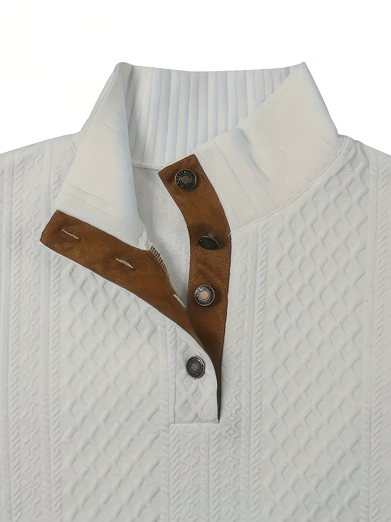 Suéter de Lã La Pampa · Lã Grossa Estilo Campo + Boina Estancia de Brinde