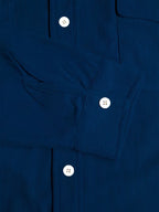 Camisa El Estanciero · Pana Canalada con Paneles de Cuero