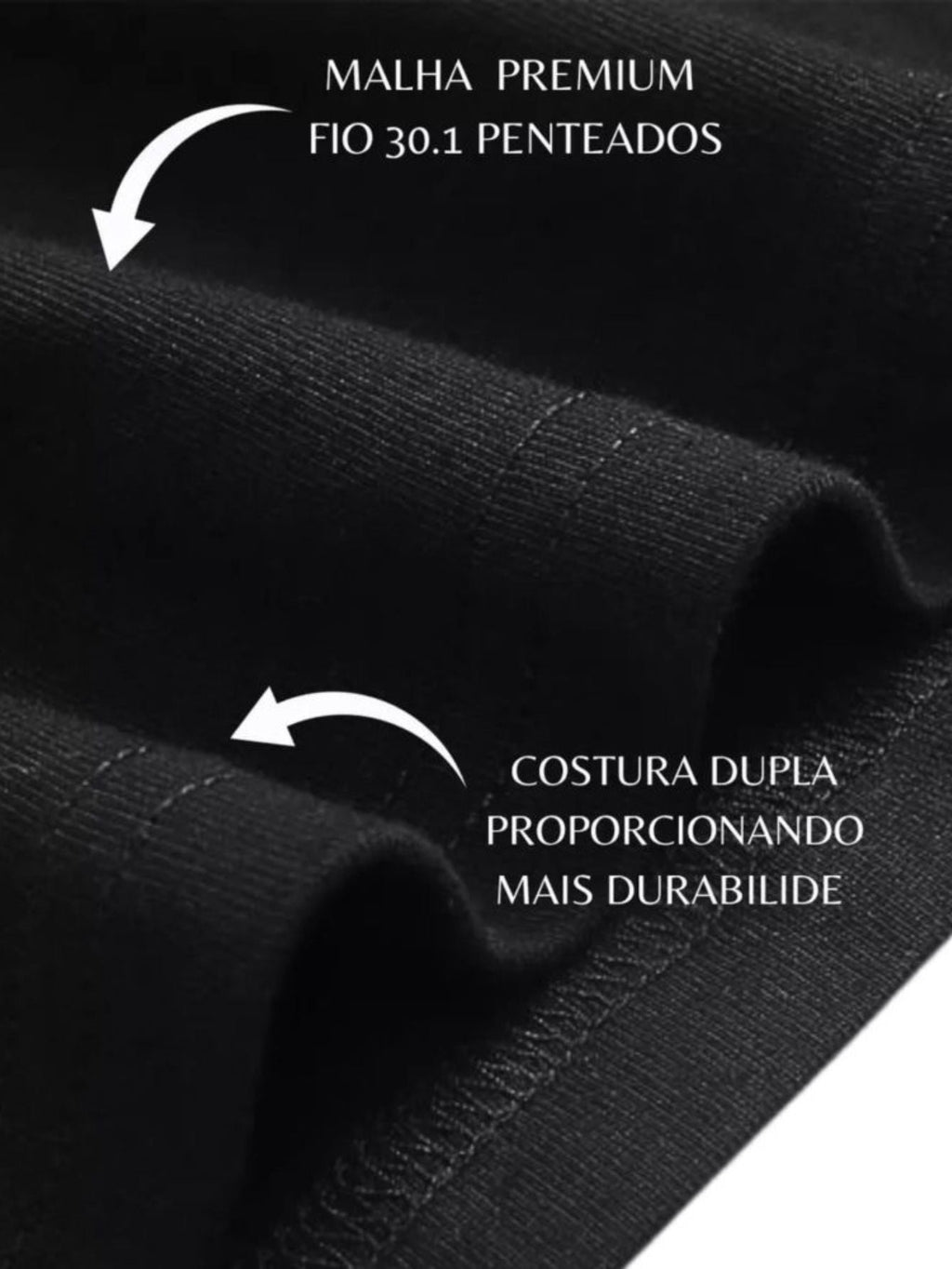 Camiseta Malha Premium | Toque de Algodão Soft